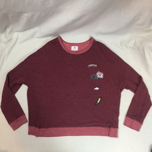 Sundry Amour patch Open Back Top - Picture 3 of 8